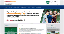 Desktop Screenshot of centralelectriconline.com