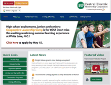 Tablet Screenshot of centralelectriconline.com